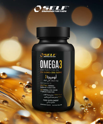 Omega 3 Fish Oil, 540 EPA, 360 DHA + 9 mg Vitamin E