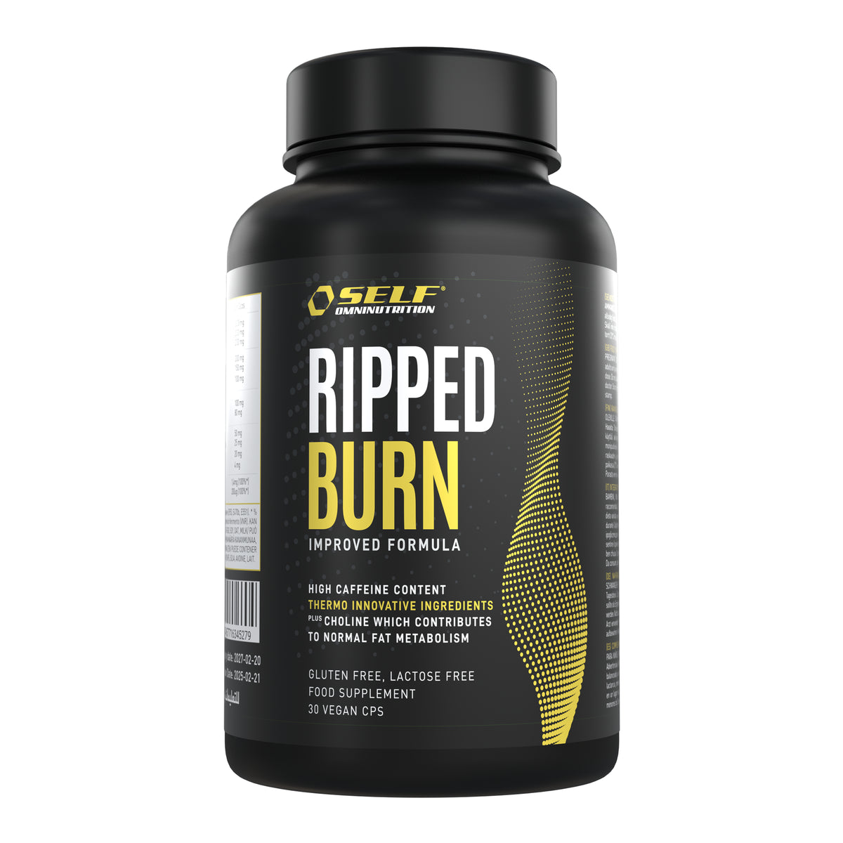 بيانات ملصق SELF Ripped Burn